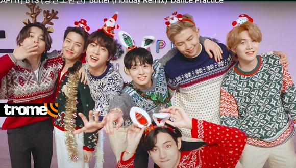 BTS y los temas que estrenó por Navidad