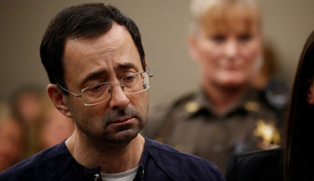 Larry Nassar condenado a 175 años de cárcel por abuso sexual de casi 200 gimnastas de Estados Unidos [FOTOS]