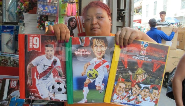 Salen los útiles escolares del capitán de la selección peruana en el Mercado Central