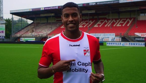 Miguel Araujo firmó contrato con el FC Emmen hasta el verano europeo del 2021. (Foto: FC Emmen)