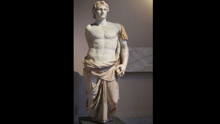 Alejandro Magno, conquistador del mundo antiguo.
