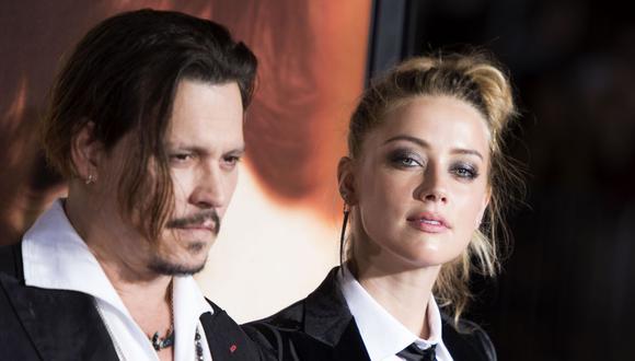 Los actores Johnny Deep y Amber Heard se separaron hace tres años en medio de acusaciones de la actriz al actor por maltrato. (AFP).