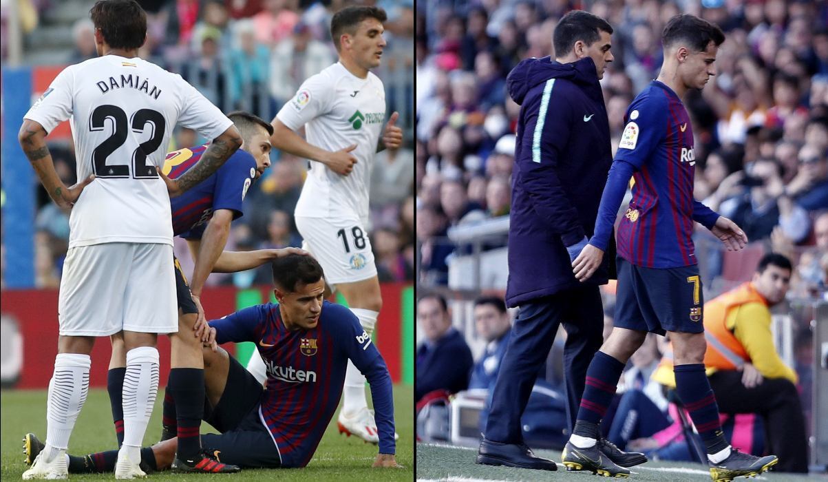 Barcelona: Philipe Coutinho se lesionó ¿Se pierde la final de la Copa del Rey ante Valencia?