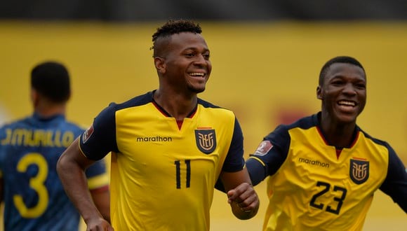 Ecuador bailó a Colombia y llegó a 9 puntos en las Eliminatorias. (Foto: AFP)