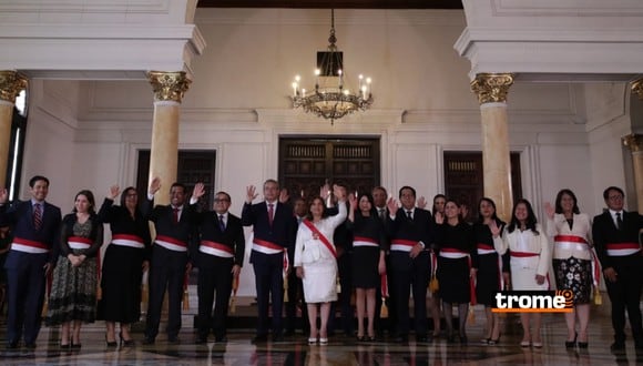 Ceremonia se realizó en el Palacio de Gobierno. (Foto: Twitter/@pcmperu)