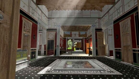 Recorre en 3D la casa de un rico banquero hace 2000 años con las fotos y el video que te mostramos abajo