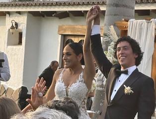 Mateo Garrido Lecca contrajo matrimonio con su novia Verónica Álvarez | VIDEO