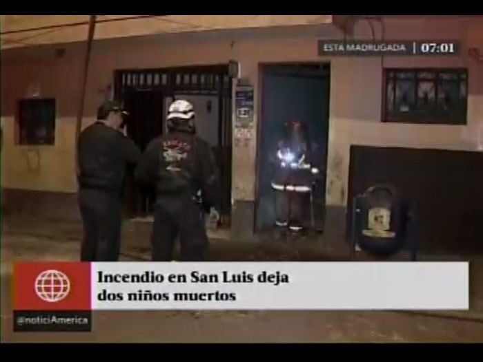 Hermanitos de 12 y 4 años mueren en incendio en San Luis.