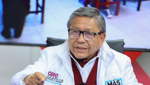 ¿Quién es Ciro Castillo, virtual gobernador regional del Callao? Foto: Andina
