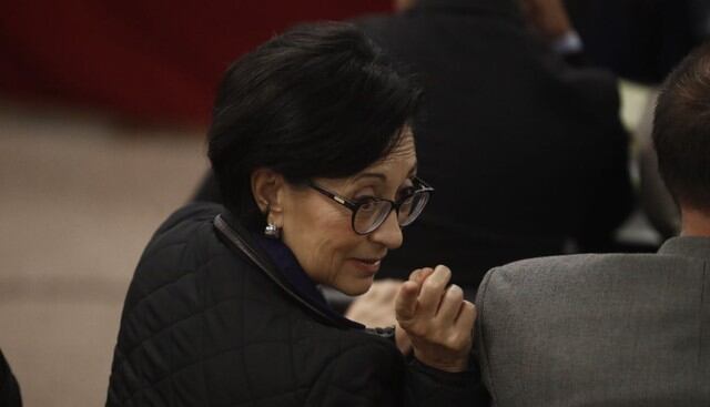 "Keiko Fujimori es una mujer valiente, honrada y honesta", aseguró Ana Herz casi llorando. (Fotos: USI)