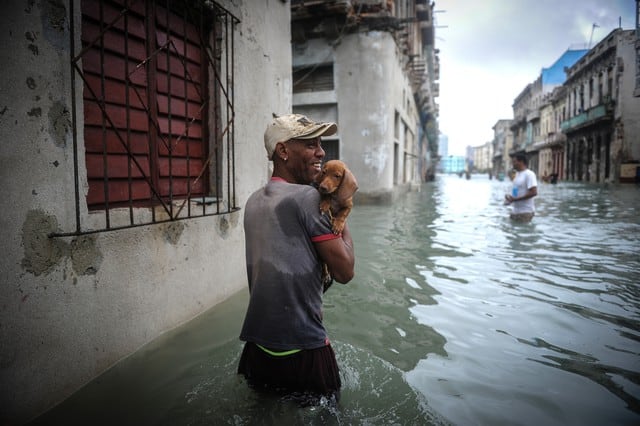 Son dos millones de habitantes en La Habana las que están haciendo afectada por el huracán Irma.