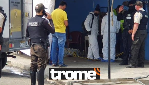 Horror en Ecuador. Cinco sicarios fuertemente armados asesinaron a balazos a cuatro personas y dejaron gravemente heridas a otras ocho, entre ellas dos niñas, al disparar a mansalva en un velaOrio que se realizaba en la ciudad de Manta, al norte de Guayaquil.