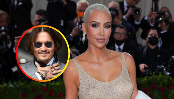 Kim Kardashian reveló en el 2020 que Johnny Depp era su debilidad. (Foto: Getty Images).