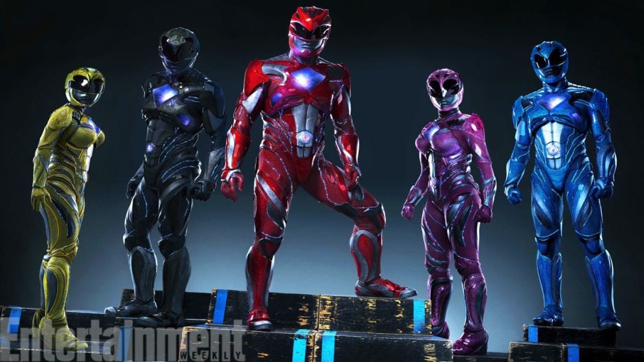 Los nuevos trajes de los Power Rangers para su nueva película lucen un diseño más alienígena y futurista. (Lionsgate / Teen Beat)