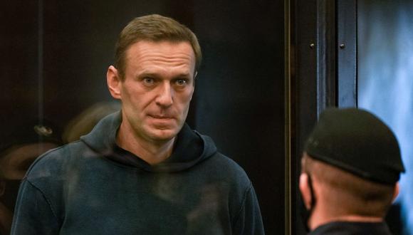 Alexei Navalny dice que Vladimir Putin pasará a la historia como “envenenador”. (AFP).