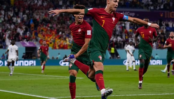 Cristiano Ronaldo es el futbolista que anotó en más Mundiales en la historia. (Foto: AP)