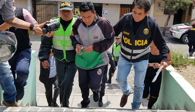 Soldador Raúl Osorio Bustios (36) es acusado de abusar de una niña de 12, hija de su enamorada, quien lo ayudó a escapar. (Fotos: Trome)