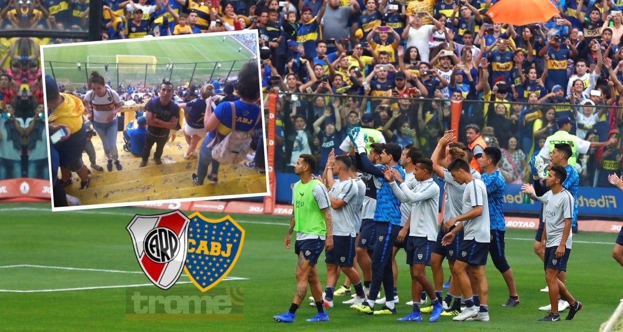 Boca Juniors se quedó sin estadio luego de último entrenamiento multitudinario en la Bombonera