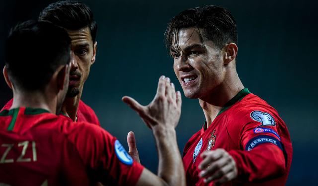 GOLAZOS y Triplete de Cristiano Ronaldo en el Portugal vs Lituania por las Eliminatorias Eurocopa 2020