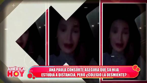 Situación de hija de Ana Paula Consorte