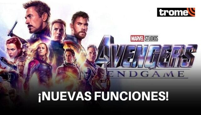 "Avengers: Endgame": Cines de Perú habilitan funciones desde las 6:00 am del jueves 25 de abril