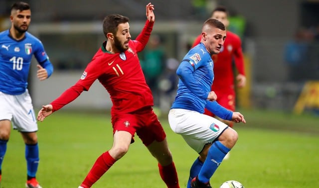 Italia vs Portugal: Partido por la Liga de las Naciones de la UEFA