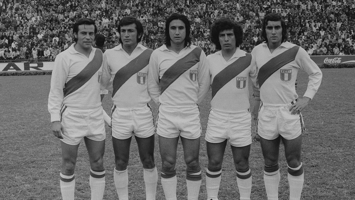 Delantera de la selección peruana, Copa América 1975. (Foto: GEC Archivo Histórico)