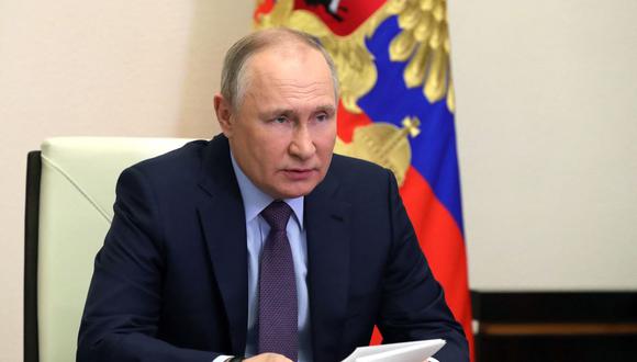 El presidente de Rusia Vladimir Putin. (MIKHAIL KLIMENTYEV / SPUTNIK / AFP).