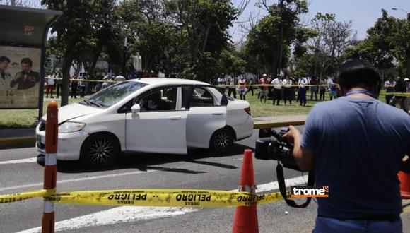 Asesinato en San Miguel. Foto: Jessica Vicente/ @photo.gec