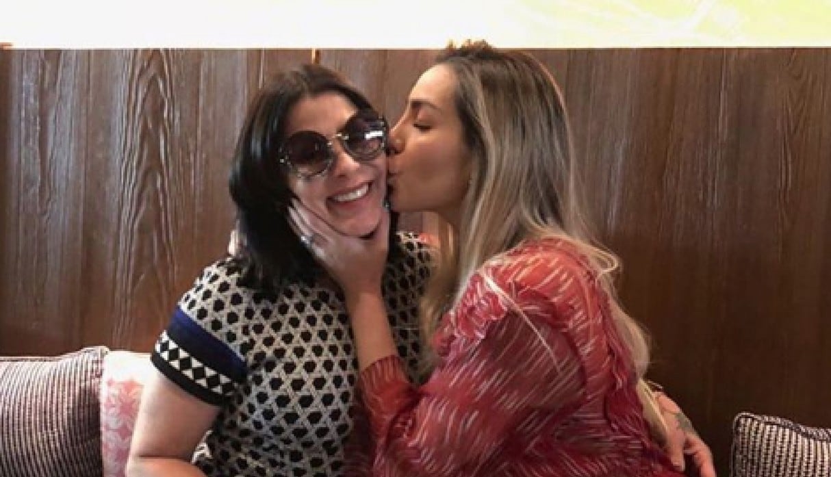 Alejandra Guzmán y su hija están de vacaciones. (Fotos: Instagram)