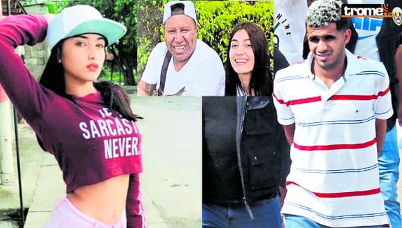 Kaire Velazco es amenazada de muerte / Sospechoso del crimen de McDonald's, 'Pinki'. (Fotos: GEC)