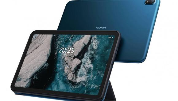 Nokia T20 es la nueva tablet que presentó la compañía finlandesa para entrar a este mercado. | Foto: Nokia