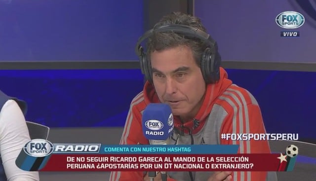 'Chemo' del Solar en Fox Sports Perú