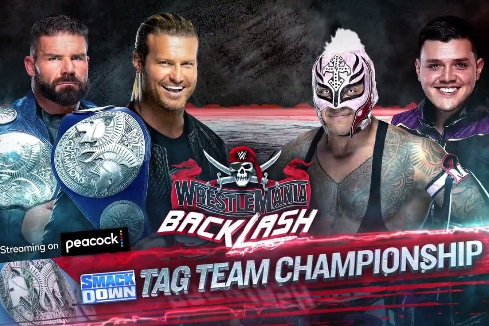 Rey Mysterio y su hijo Dominick lucharán por los títulos en pareja de SmackDown contra Robert Roode y Dolph Ziggler. (WWE)