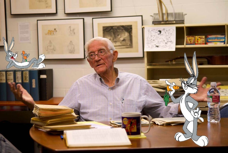 El creador de 'Bugs Bunny' realizó sus primeros bocetos del  'conejo de la suerte' en 1940.