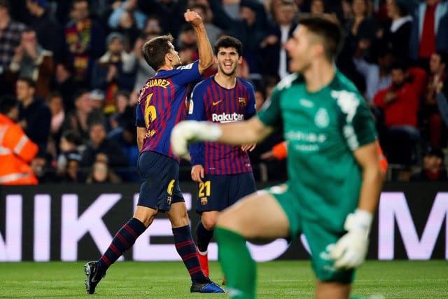 Goles de Denis Suárez y Munir ponen a Barcelona con un pie en octavos de Copa del Rey.