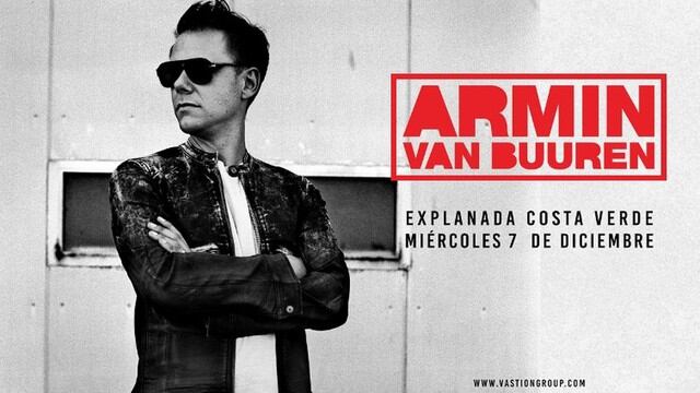 Armin Van Buuren invadirá nuevamente Lima con lo mejor de la electrónica