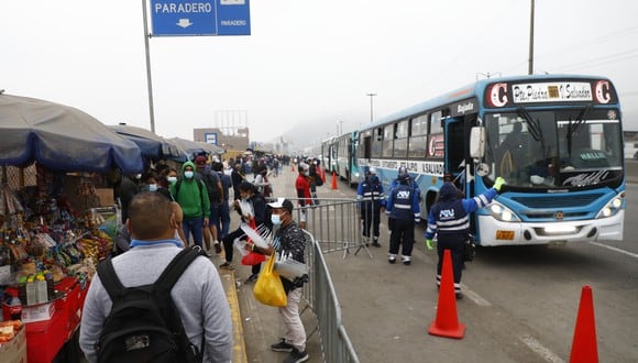 El transporte urbano en Lima y Callao opera con normalidad este martes 22 de noviembre. (Foto: Eduardo Cavero/ GEC)