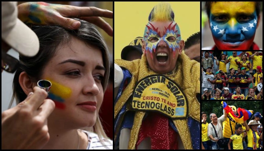 Colombia vs. Venezuela: Colorido, alegría y emoción entre los hinchas en duelo por Eliminatorias [FOTOS]