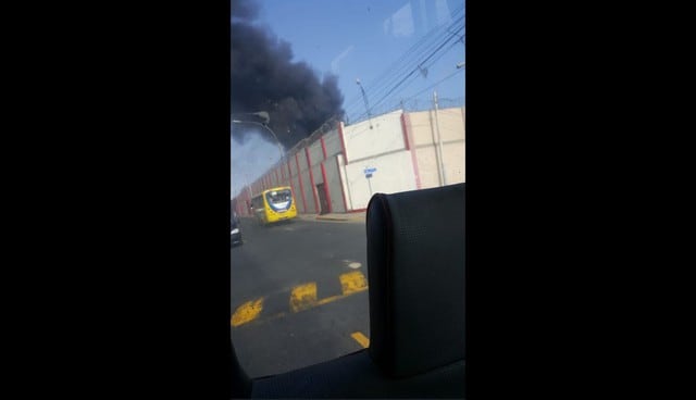 Reportan incendio en centro juvenil Maranguita. Foto: Twitter