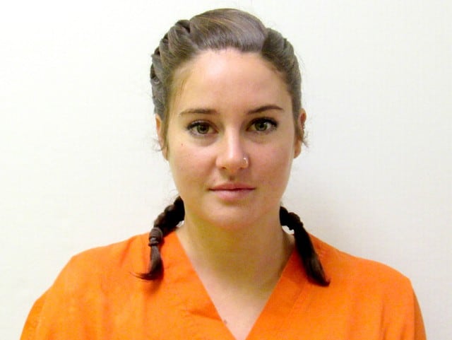La actriz de 24 años fue arrestada durante una manifestación.