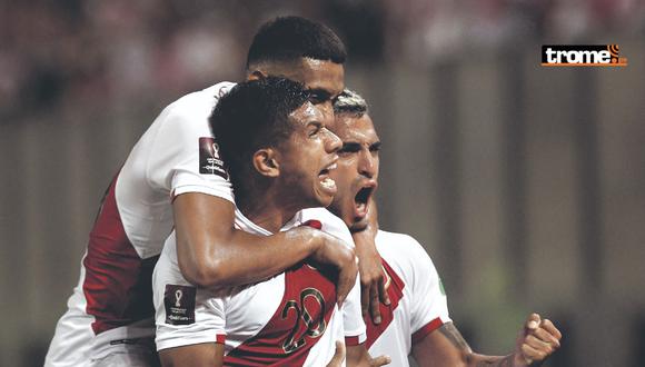 Edison Flores selló el empate 1 -1 de la selección peruana contra Ecuador. (Foto: Agencias)