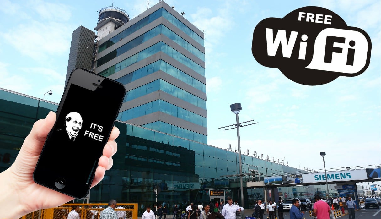 El Wi-Fi gratuito del Aeropuerto Internacional Jorge Chávez será de una hora a partir del 2019