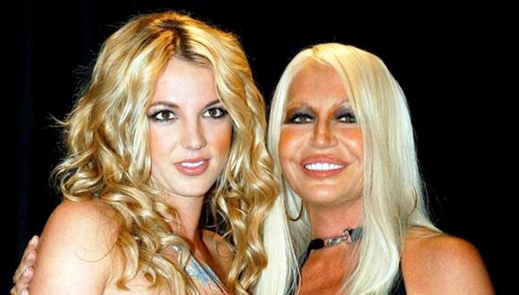 Donatella Versace aseguró que ver a Britney Spears siempre es bueno. (Foto: Getty)