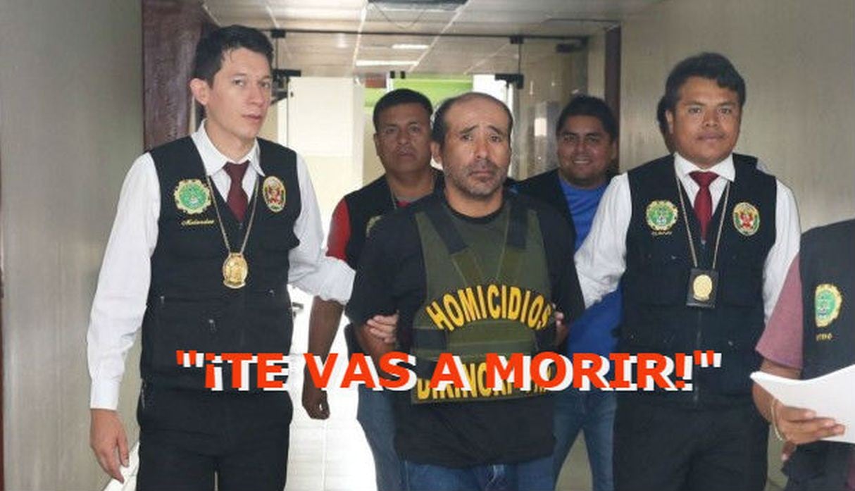 "¡Vas a morir!", son los gritos de las personas en contra de César Alva Mendoza. El llamado 'Mounstruo de la bicicleta' fue trasladado al penal de Ancón.