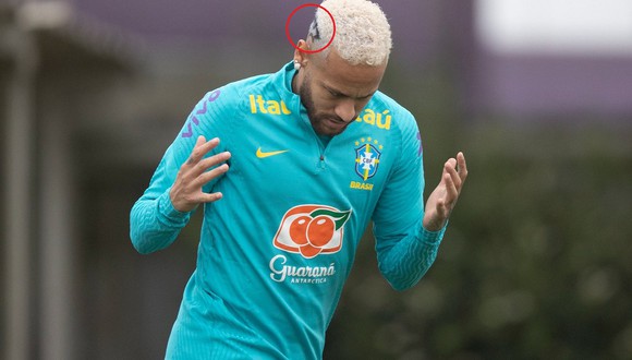 Neymar se realizó peinado en homenaje a Batman. (Foto: CBF)