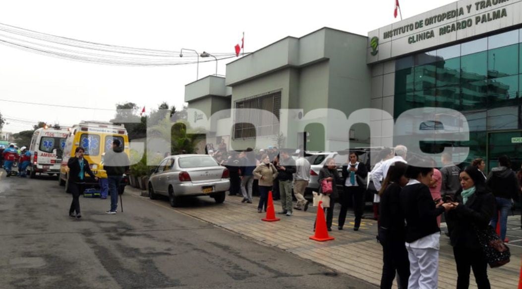 San Isidro: Explosión en clínica Ricardo Palma de Javier Prado (Foto: Mónica Rochabrum)