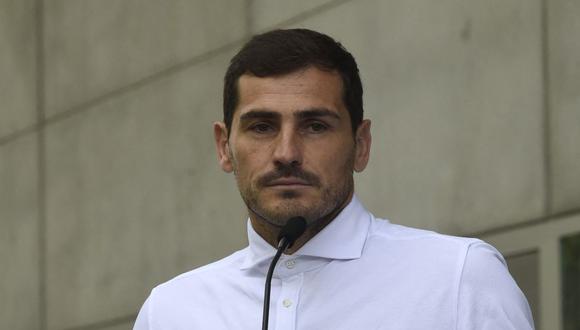 Iker Casillas se pronunció ante los rumores que lo vinculan con Shakira (Foto: AFP)