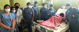 Médicos del Hospital Nacional de la PNP salvan la vida de una niña de 4 años