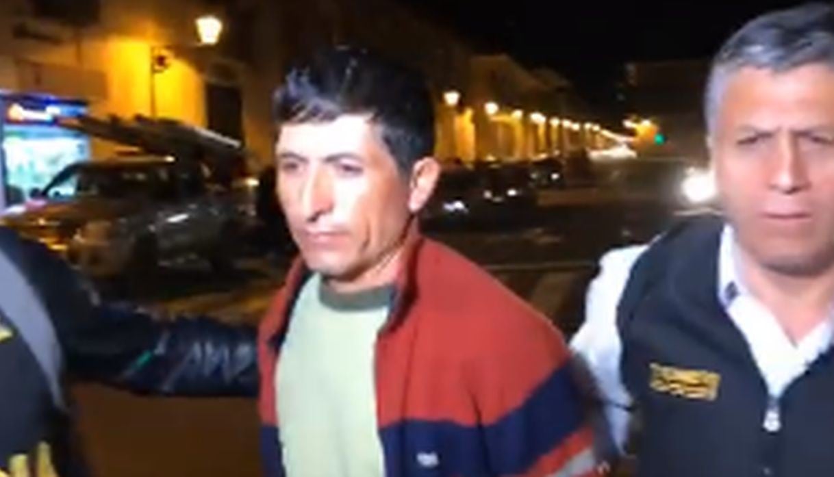Confesó que mató a palos a su hija de 17 años y se justificó diciendo que 'estaba mareado'. Foto: Captura de Cajamarca Reporteros
